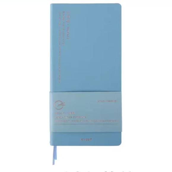 Kinbor Leather Bound Journals - Blue, Light Yellow and Brown - Picture 2 of 9